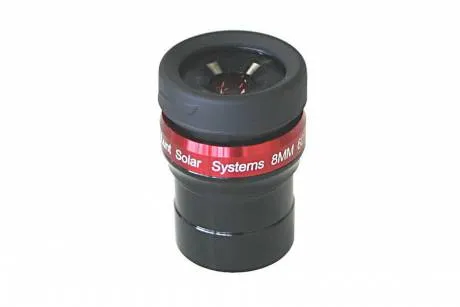 görüntü LUNT LS8E H-alpha 60° 8mm 1.25” Flat Field Eyepiece