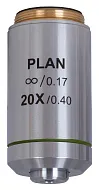 foto Levenhuk MED 20x Sonsuzluk Düzeltimli Plan Akromatik Objektif