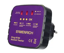 fotoğraf Ermenrich Zing ST30 Priz Test Cihazı