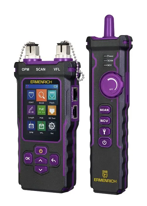 resim Ermenrich NetGeeks NP60 Optik Kablo İzleme Cihazı,  1