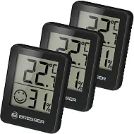 görüntü Bresser Temeo Hygro Indicator 3-unit Set, black