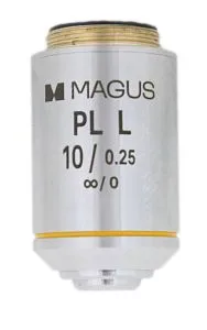 foto MAGUS 10PLL 10х/0,25 Plan L ÇM 5,0 mm Objektif