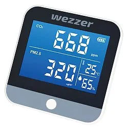 resim Levenhuk Wezzer Air PRO DM30 Hava Kalitesi Monitörü