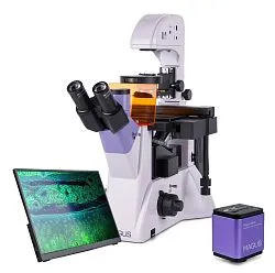 görüntü MAGUS Lum VD500 LCD Floresan İnverted Dijital Mikroskop
