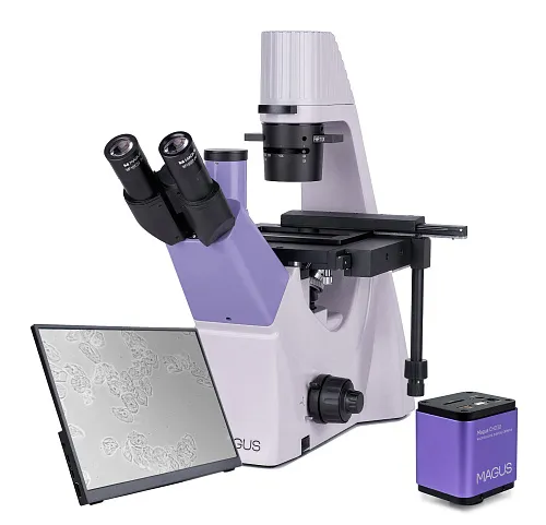resim MAGUS Bio VD300 LCD Biyoloji İnverted Dijital Mikroskop,  1