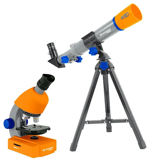fotoğraf Bresser Junior Microscope & Telescope Set,  1