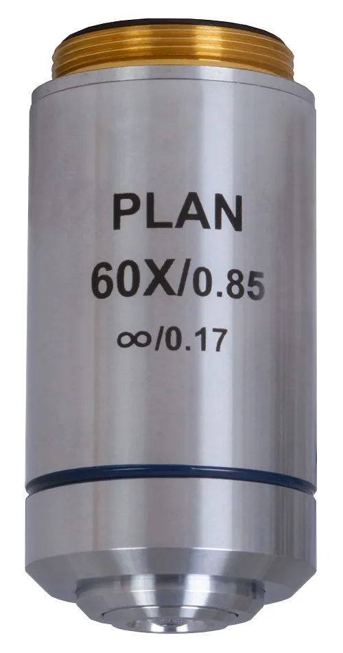 görüntü Levenhuk MED 60x Sonsuzluk Düzeltimli Plan Akromatik Objektif,  1