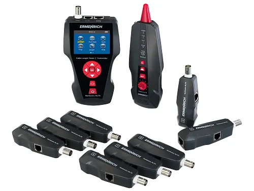 resim Ermenrich NetGeeks NL70 Kablo Uzunluğu Test Cihazı,  1