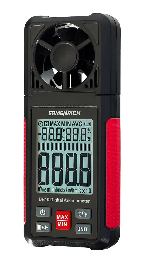 görüntü Ermenrich Seek DN10 Dijital Anemometre,  1