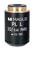 foto MAGUS 20HP 20х/0,40 Plan L phase PHP2 ∞/1,2 ÇM 8,0 mm Objektif
