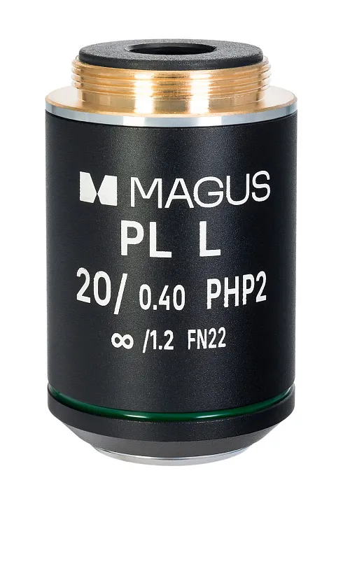foto MAGUS 20HP 20х/0,40 Plan L phase PHP2 ∞/1,2 ÇM 8,0 mm Objektif,  1