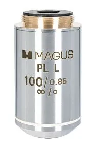 fotoğraf MAGUS 100PLL 100х/0,85 Plan L ÇM 0,40 mm Objektif