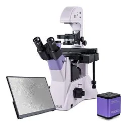 resim MAGUS Bio VD350 LCD Biyoloji İnverted Dijital Mikroskop