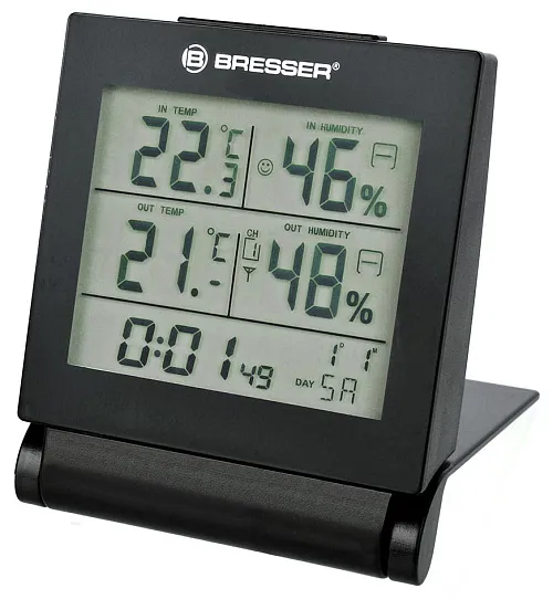 fotoğraf Bresser MyTime Travel Alarm Clock Weather Station,  1