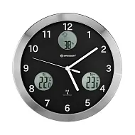 fotoğraf Bresser MyTime io Wall Clock 30cm, black
