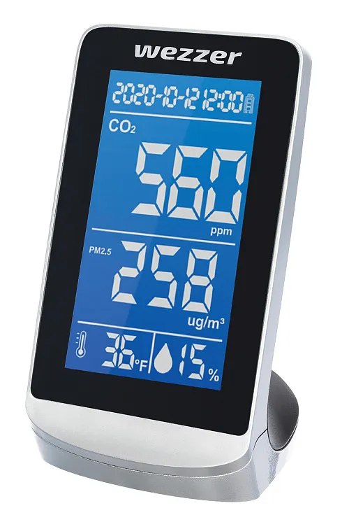 foto Levenhuk Wezzer Air PRO DM40 Hava Kalitesi Monitörü,  1