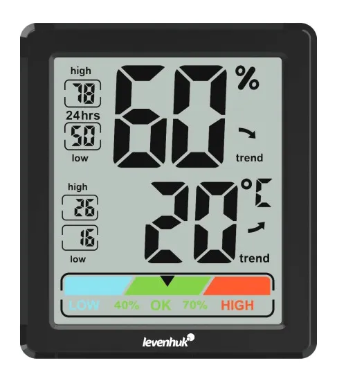 foto Levenhuk Wezzer BASE L20 Termo Higrometre,  1