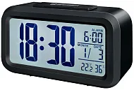 foto Bresser MyTime Duo LCD Alarm Clock, black