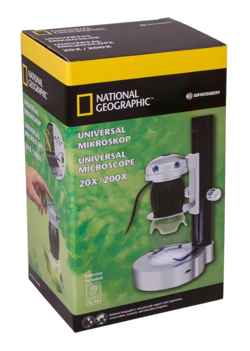 foto Bresser National Geographic Digital USB Microscope with stand,  9