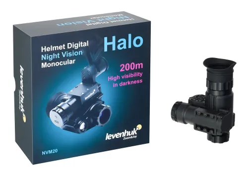 resim Levenhuk Halo NVM20 Helmet Dijital Gece Görüş Monoküler,  3