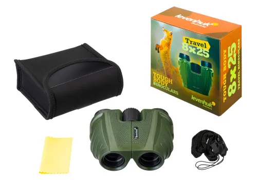 resim Levenhuk Travel 8x25 Binoküler Dürbün,  4