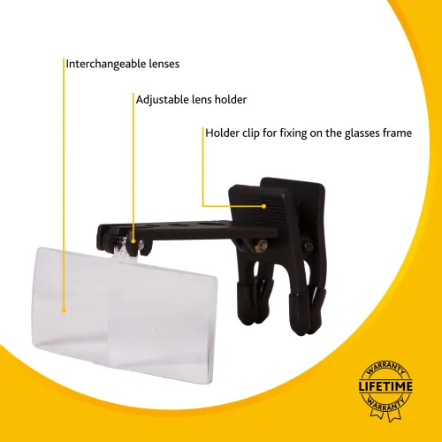 foto Levenhuk Zeno Vizor G0 Büyüteçli gözlükler,  9