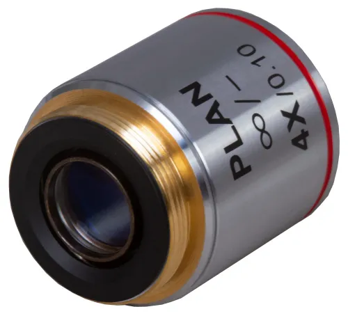 fotoğraf Levenhuk MED 4x Sonsuzluk Düzeltimli Plan Akromatik Objektif,  3