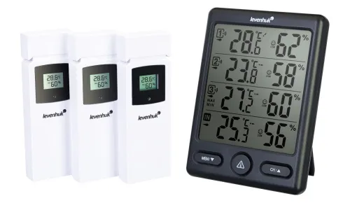 resim Levenhuk Wezzer PLUS LP20 Hava Durumu İstasyonu,  3
