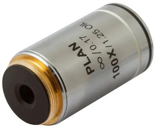 resim Levenhuk MED 100x Sonsuzluk Düzeltimli Plan Akromatik Objektif,  3