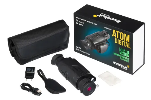 görüntü Levenhuk Atom Digital DNM200 Gece Görüşlü Monoküler Dürbün,  2