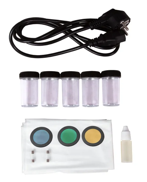 resim Levenhuk MED D30T LCD Dijital Trinoküler Mikroskop,  18