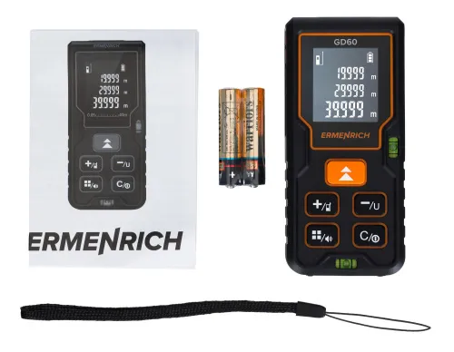 görüntü Ermenrich Reel PLUS GD60 Lazer Metre,  2