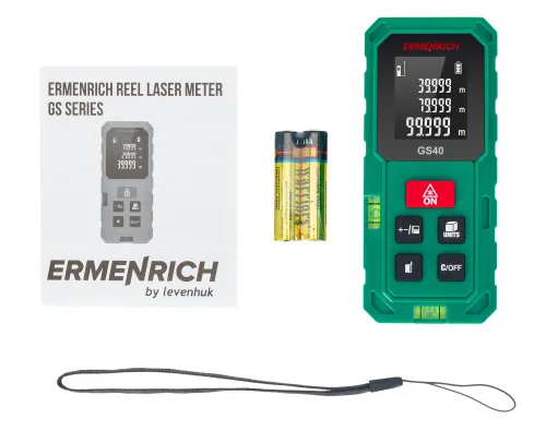 foto Ermenrich Reel PLUS GS40 Lazer Metre,  2