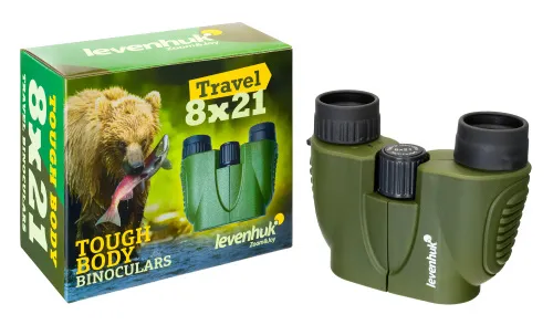 görüntü Levenhuk Travel 8x21 Binoküler Dürbün,  11