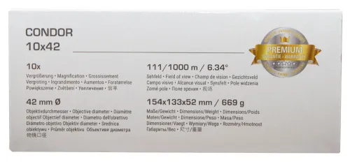 foto Bresser Condor UR 10x42 Binoculars,  15