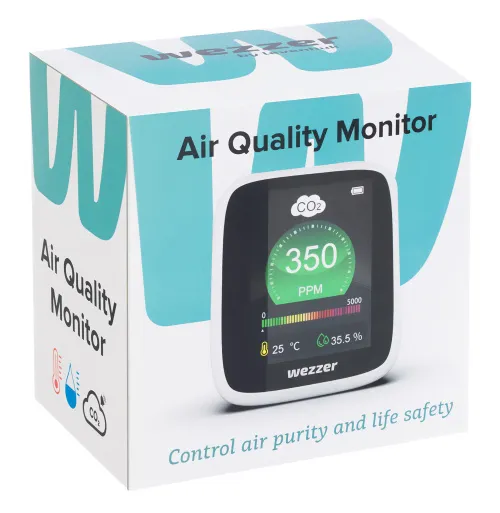 görüntü Levenhuk Wezzer Air MC20 Hava Kalitesi Monitörü,  7