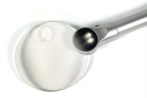 görüntü Levenhuk Zeno 400 LED Büyüteç, 2/4x, 88/21 mm, Metal,  4