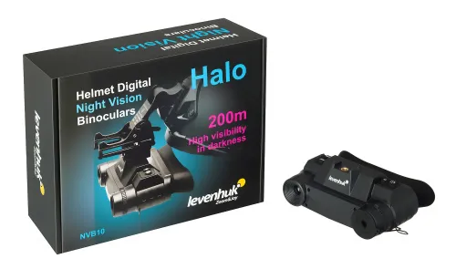 resim Levenhuk Halo NVB10 Helmet Dijital Gece Görüş Binoküler,  3