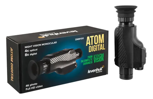 foto Levenhuk Atom Digital DNM100 Gece Görüşlü Monoküler Dürbün,  4