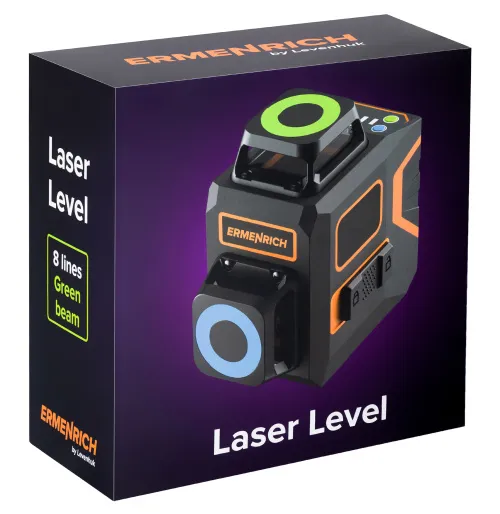 görüntü Ermenrich PRO LV40  Lazer Terazi, siyah,  10
