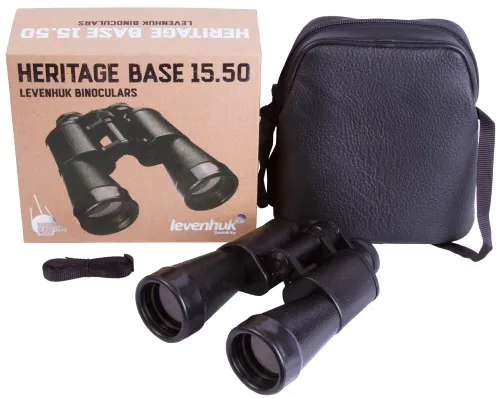 resim Levenhuk Heritage BASE 15x50 Binoküler Dürbün ,  3