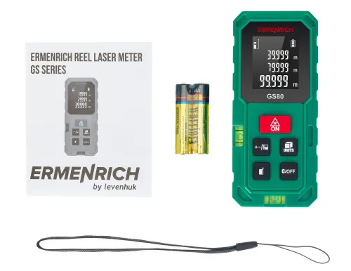 resim Ermenrich Reel PLUS GS80 Lazer Metre,  2