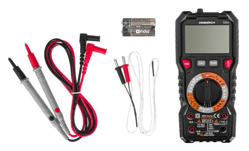 fotoğraf Ermenrich Zing TC21 Dijital Multimetre,  6