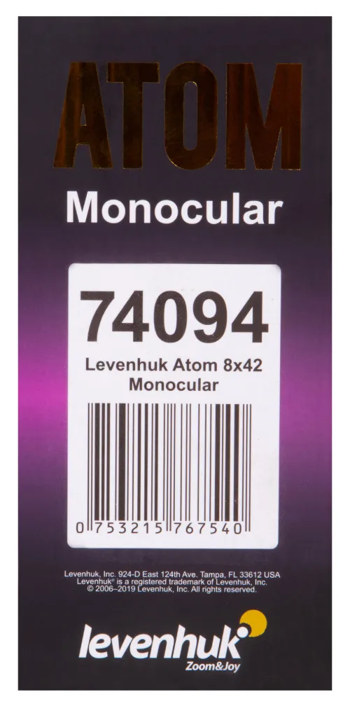 resim Levenhuk Atom 8x42 Monoküler,  14