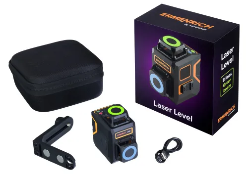 görüntü Ermenrich PRO LV40  Lazer Terazi, siyah,  2