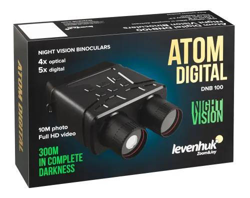 foto Levenhuk Atom Digital DNB100 Gece Görüşlü Binoküler Dürbün,  10