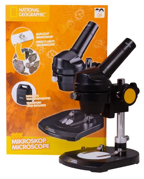foto Bresser National Geographic 20x Microscope, monocular,  12