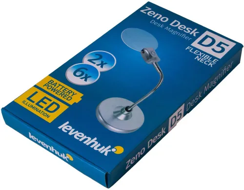 resim Levenhuk Zeno Desk D5 Büyüteç,  2