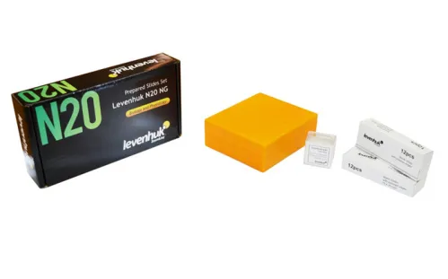 fotoğraf Levenhuk N20 NG Hazırlanmış Slayt Seti,  6