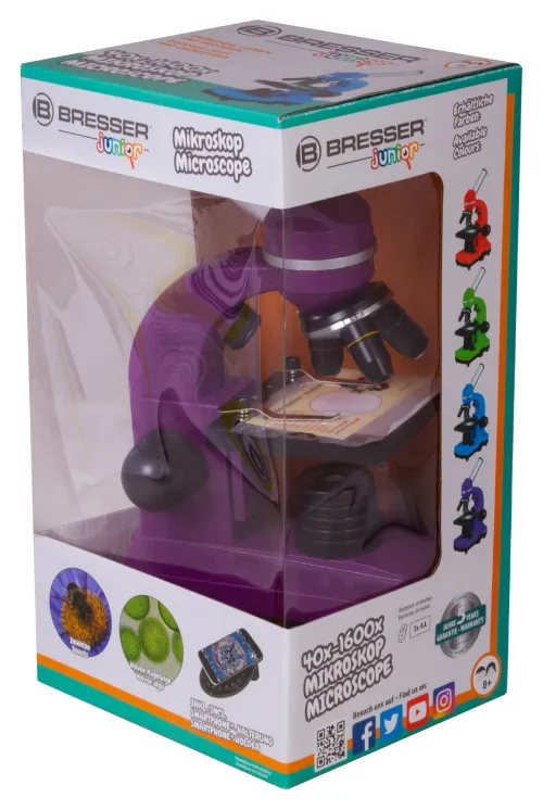 resim Bresser Junior Biolux SEL 40–1600x Microscope,  11